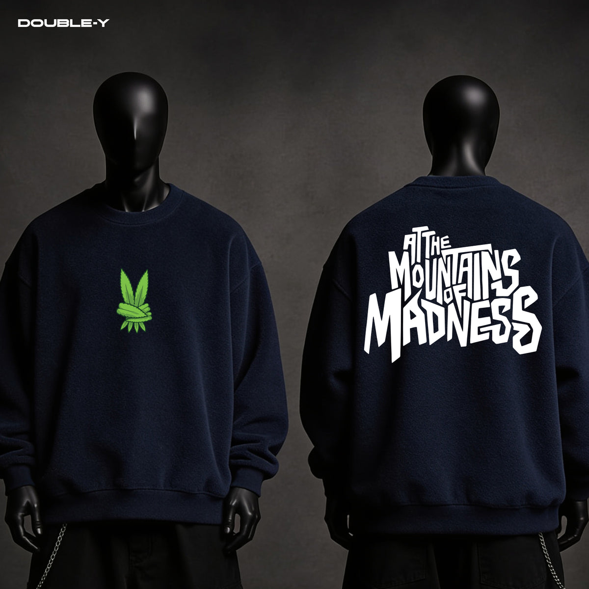 "At the Mountains of Madness" Premium Oversized Crewneck