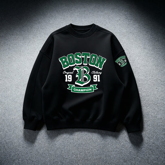 "Boston" Premium Oversized Crewneck