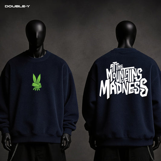"At the Mountains of Madness" Premium Oversized Crewneck