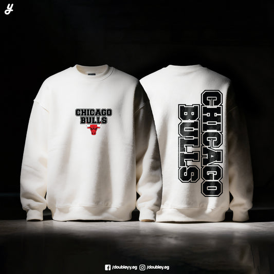 "BullsS" Premium Oversized Crewneck