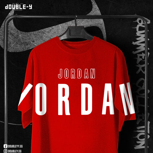 RED JORDAN OVERSIZED T-SHIRT