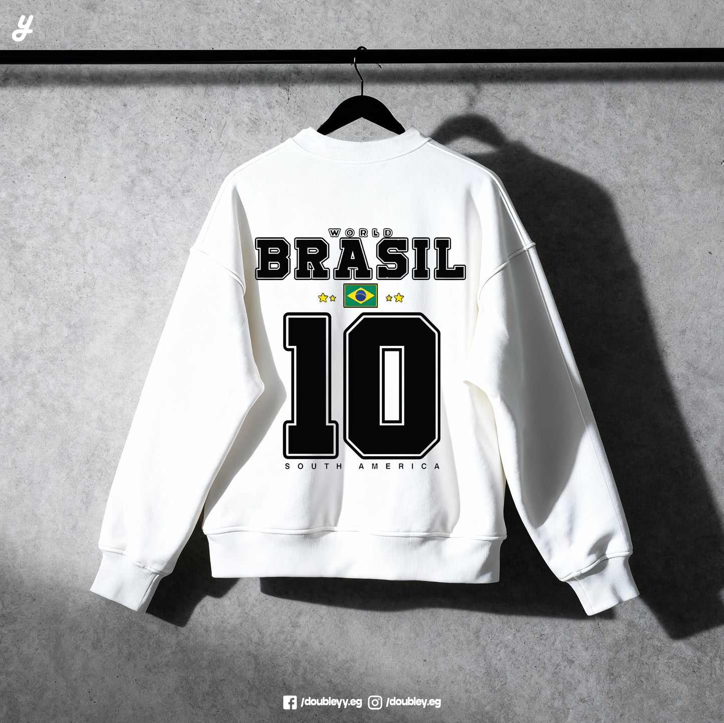 "Brazil" Premium Oversized Crewneck
