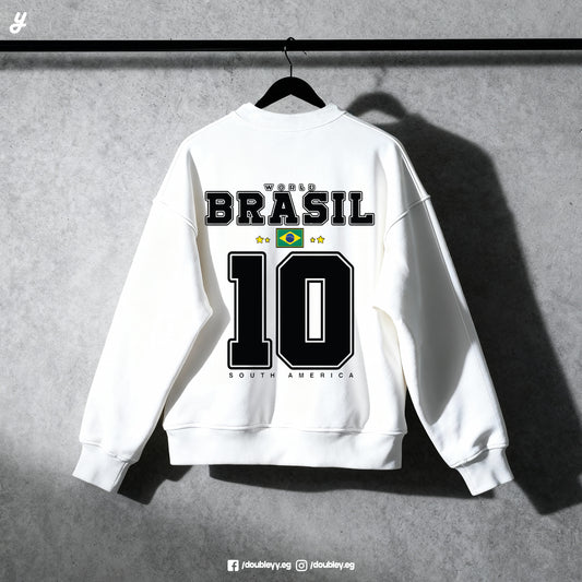 "Brazil" Premium Oversized Crewneck