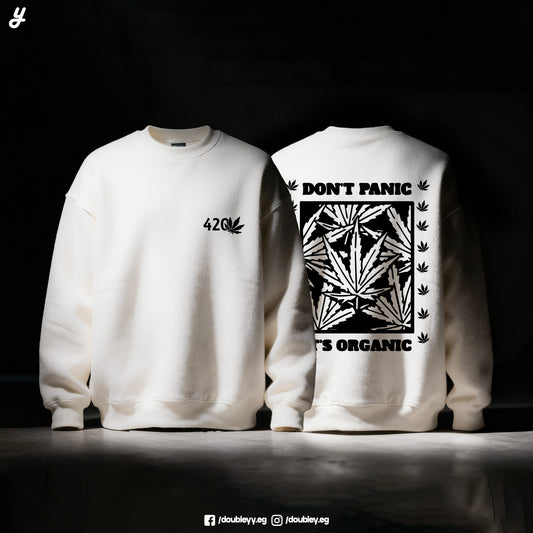 "It's Organic" Premium Oversized Crewneck