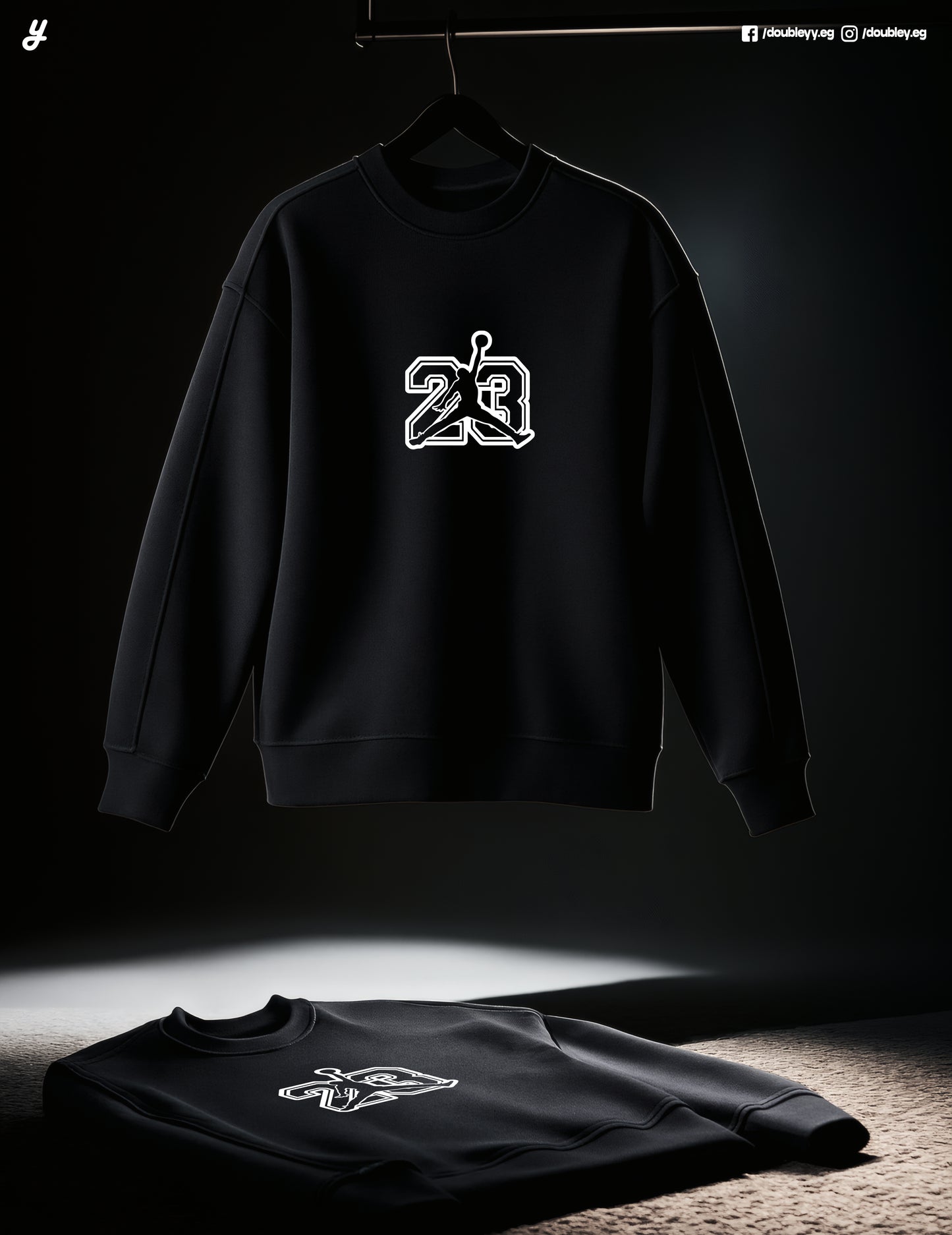 "23" Premium Oversized Crewneck