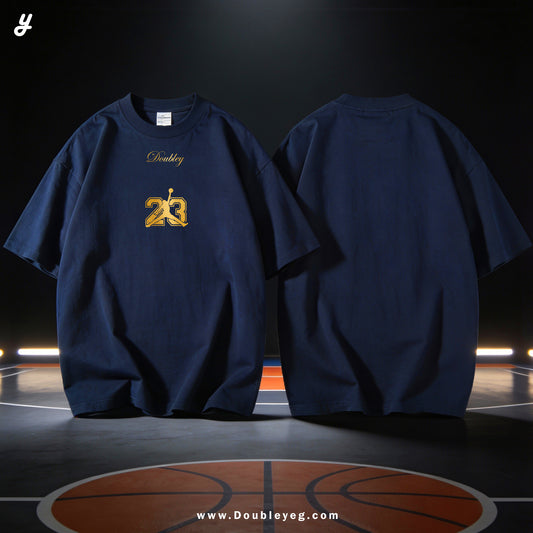 "23" Golden OVERSIZED T-SHIRT