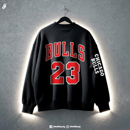 "Chicago Bulls" Premium Oversized Crewneck